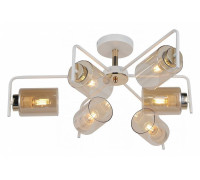 Люстра на штанге ILLUMICO  IL8248-6COU-79 WH GD