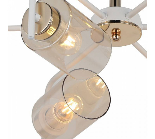 Люстра на штанге ILLUMICO IL8248-6COU-79 WH GD