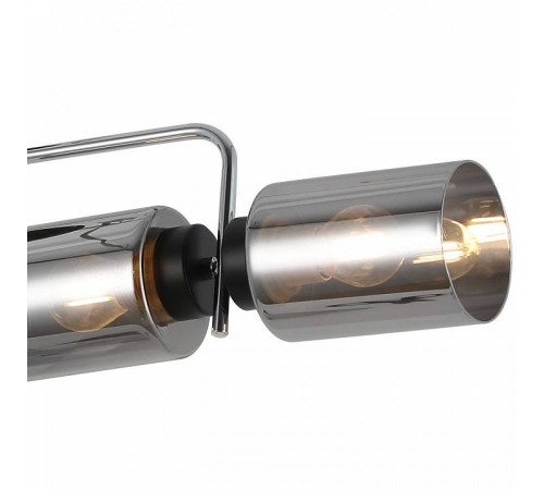 Люстра на штанге ILLUMICO IL8249-4COU-79 BK CR