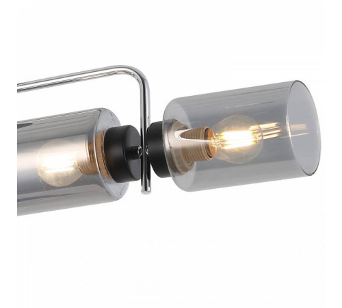 Люстра на штанге ILLUMICO IL8249-6COU-79 BK CR