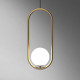 Подвесной светильник ImperiumLoft Matthew Mccormick Hoop Gold Mila Pendant HOOP-B01