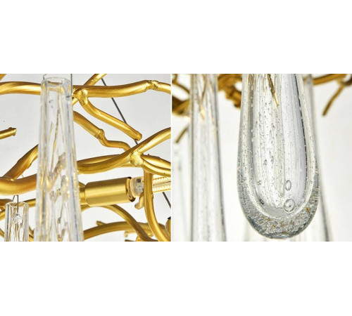 Подвесная люстра Imperiumloft Serip Aqua 40.2319