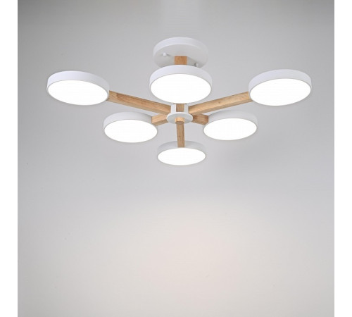 Люстра на штанге Imperiumloft TURNA White TURNA-B01