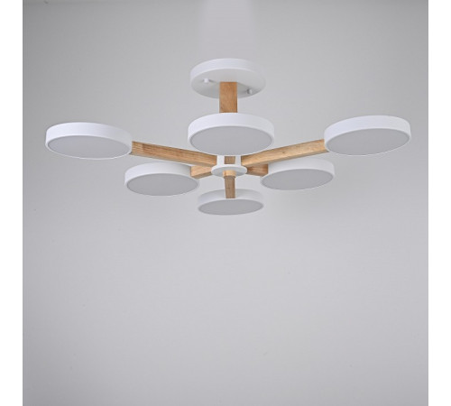 Люстра на штанге Imperiumloft TURNA White TURNA-B01