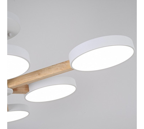 Люстра на штанге Imperiumloft TURNA White TURNA-B01