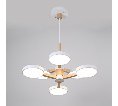 Люстра на штанге Imperiumloft TURNA White TURNA-DBL01