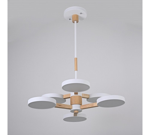 Люстра на штанге Imperiumloft TURNA White TURNA-DBL01