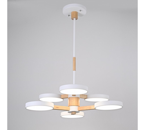 Люстра на штанге Imperiumloft TURNA White TURNA-DBL01