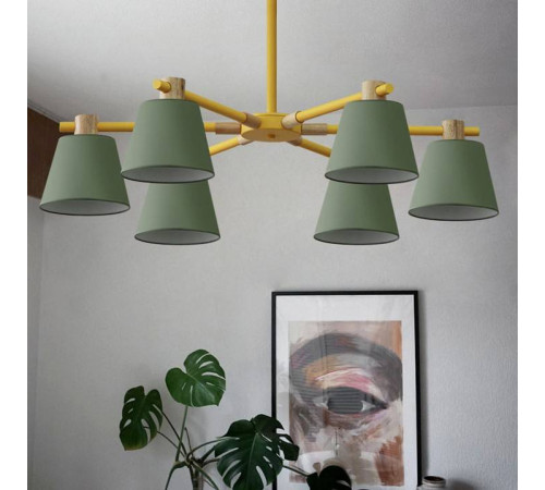 Люстра на штанге Imperiumloft Natura A Green NATURAAG01