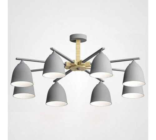 Люстра на штанге Imperiumloft Noa Gray By Imperiumloft NOA01