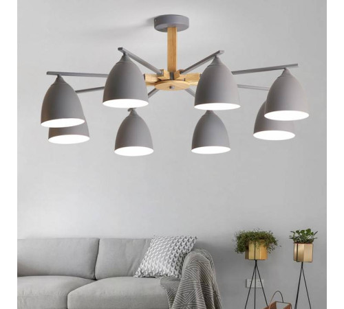 Люстра на штанге Imperiumloft Noa Gray By Imperiumloft NOA01