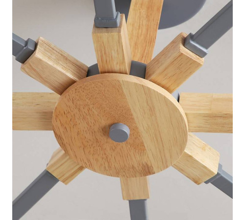 Люстра на штанге Imperiumloft Noa Gray By Imperiumloft NOA01