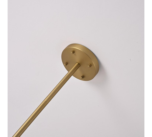 Люстра на штанге Imperiumloft Jorgenson Beige/Light wood STAVRA01