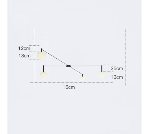 Потолочная люстра Imperiumloft RANGE RANGEL01