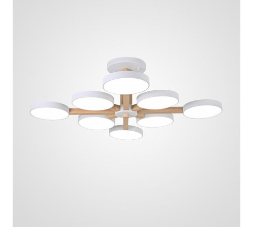 Люстра на штанге Imperiumloft TURNA White TURNA-B01