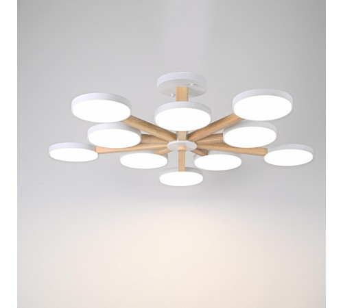 Люстра на штанге Imperiumloft TURNA White TURNA-B01