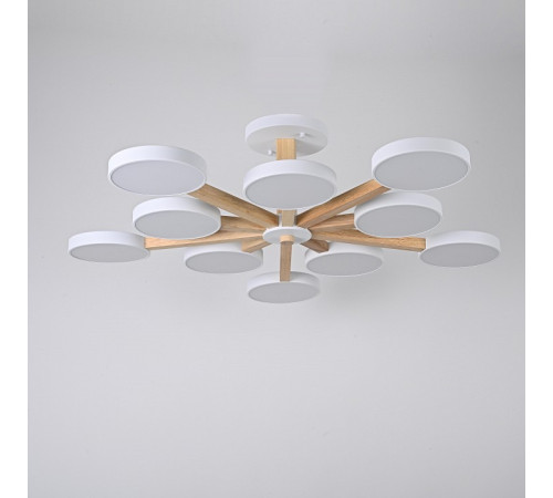 Люстра на штанге Imperiumloft TURNA White TURNA-B01