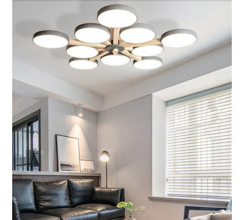 Люстра на штанге Imperiumloft TURNA White TURNA-B01