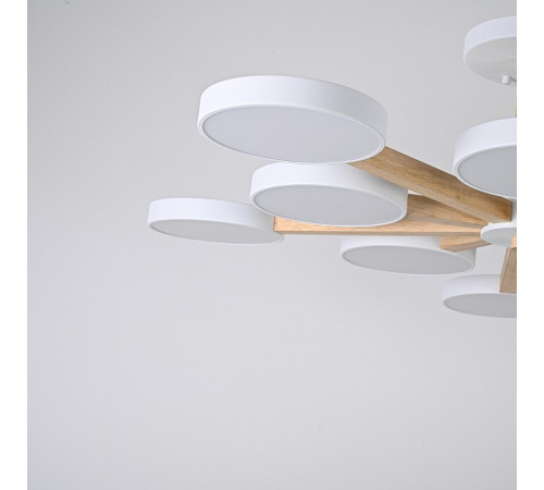 Люстра на штанге Imperiumloft TURNA White TURNA-B01