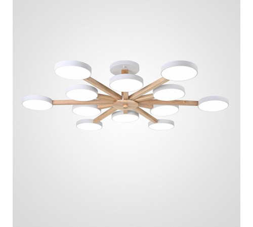 Люстра на штанге Imperiumloft TURNA White TURNA-B01