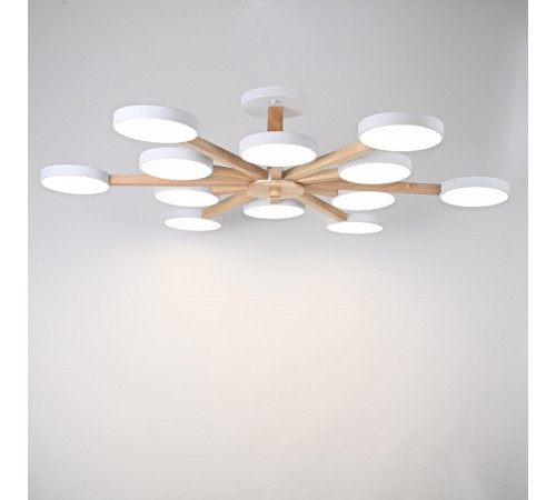 Люстра на штанге Imperiumloft TURNA White TURNA-B01