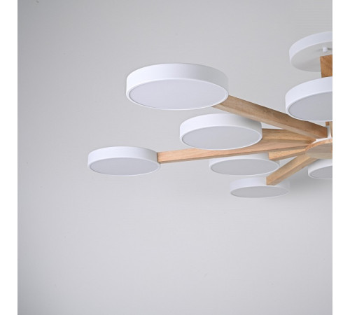 Люстра на штанге Imperiumloft TURNA White TURNA-B01