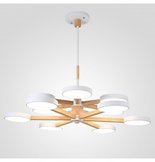 Люстра на штанге Imperiumloft TURNA White TURNA-DBL01