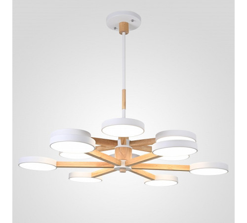 Люстра на штанге Imperiumloft TURNA White TURNA-DBL01