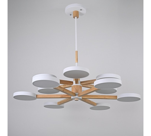 Люстра на штанге Imperiumloft TURNA White TURNA-DBL01