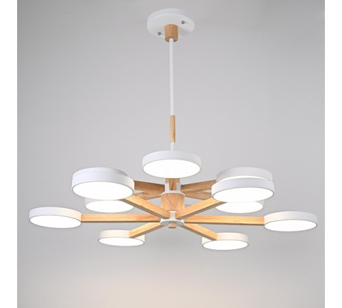 Люстра на штанге Imperiumloft TURNA White TURNA-DBL01