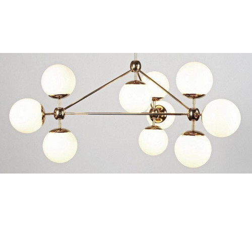 Люстра на штанге Imperiumloft Modo Chandelier White Glass 40,514