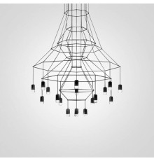 Подвесная люстра Imperiumloft Vibia Wireflow 40,1635