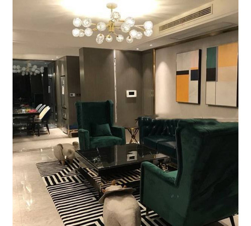 Люстра на штанге Imperiumloft RH Boule De Cristal 40,1218