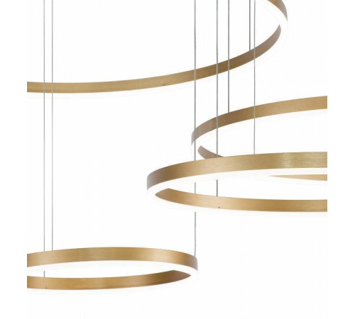 Подвесной светильник Indigo Galass 14001/4P Gold