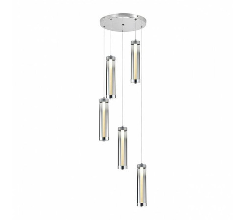 Подвесной светильник Indigo Rilucente 11061/5P Chrome