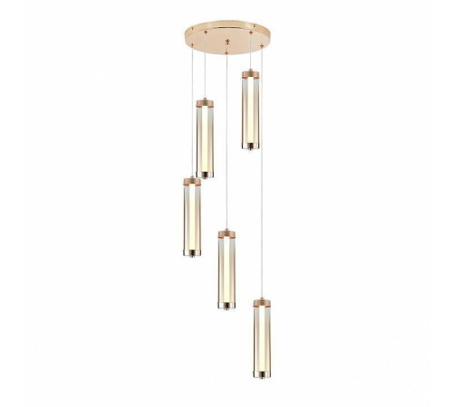 Подвесной светильник Indigo Rilucente 11061/5P Gold