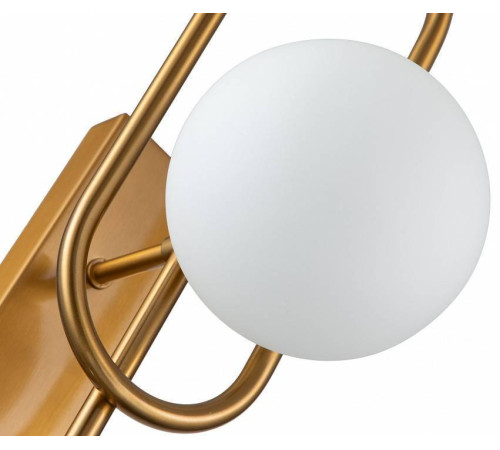 Бра Indigo Opaco 11015/2W Brass