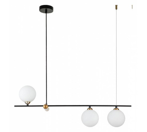 Подвесной светильник Indigo Opaco 11015/3P Black