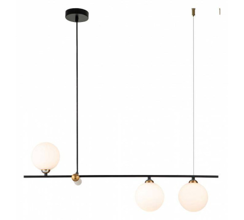 Подвесной светильник Indigo Opaco 11015/3P Black