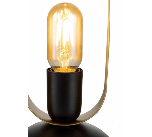 Настольная лампа декоративная Indigo Animo 10007/A/1T Black