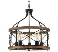 Подвесная люстра Indigo Camino 10017/5P Black