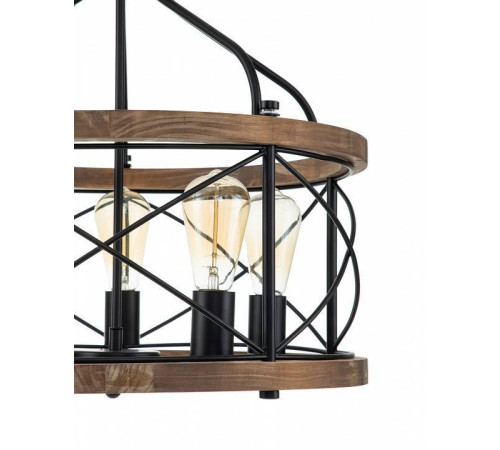 Подвесная люстра Indigo Camino 10017/5P Black