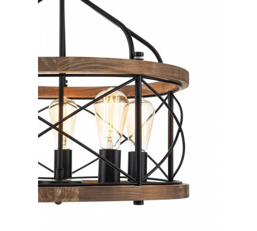 Подвесная люстра Indigo Camino 10017/5P Black