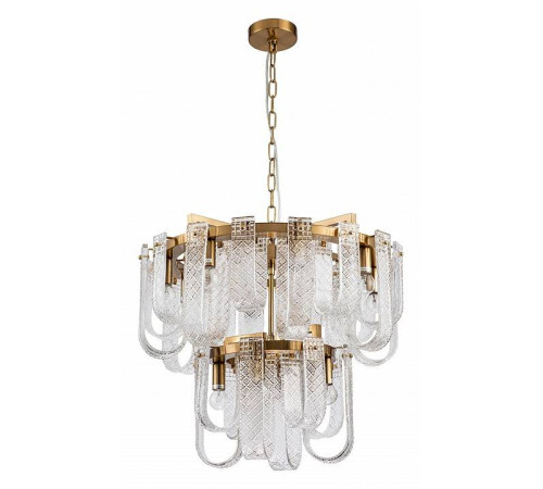 Подвесная люстра Indigo Brina 12027/12P Brass