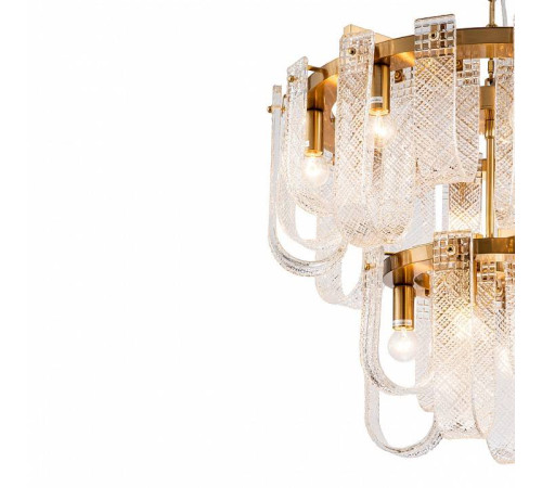 Подвесная люстра Indigo Brina 12027/12P Brass