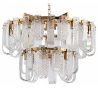 Подвесная люстра Indigo Brina 12027/18P Brass