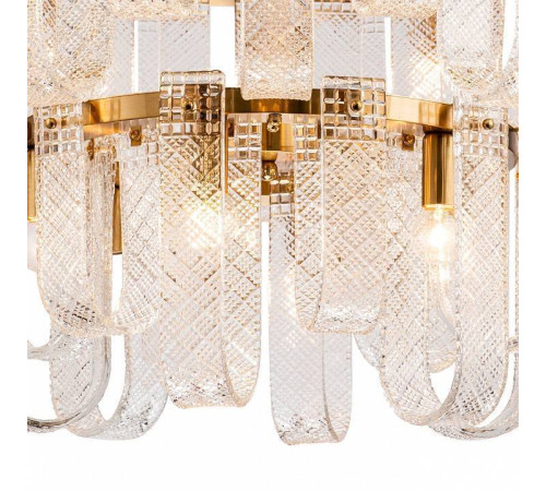 Подвесная люстра Indigo Brina 12027/18P Brass