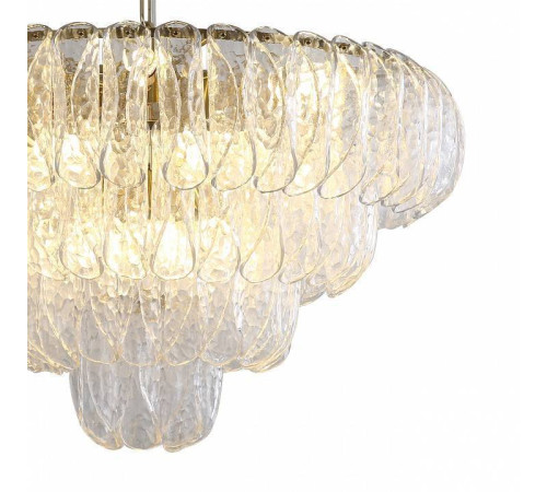 Подвесная люстра Indigo Dalia 12034/15P Brass