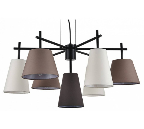 Подвесная люстра Indigo Abbinare 13032/7P Black