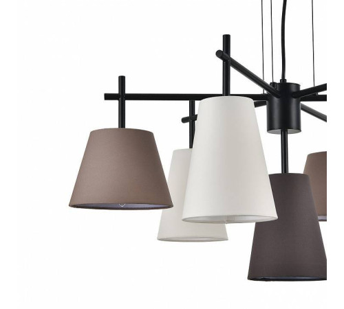 Подвесная люстра Indigo Abbinare 13032/7P Black